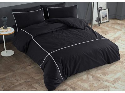 Постельное белье Turkiz - Carven Black (Turkey), евро комплект Постельное белье Turkiz - Carven Black (Turkey), евро комплект